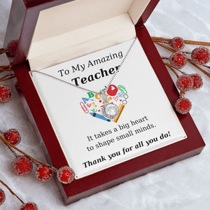 Amazing Teacher Appreciation Gift Eternal Hope Necklace