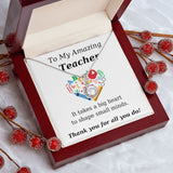 Amazing Teacher Appreciation Gift Eternal Hope Necklace