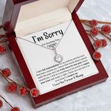 I'm Sorry for hurting you- Eternal Hope Necklace