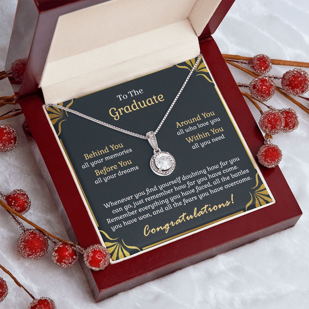 Graduation Gift For Her - Within You All You Need - Eternal Hope Necklace | Gift for New Graduate