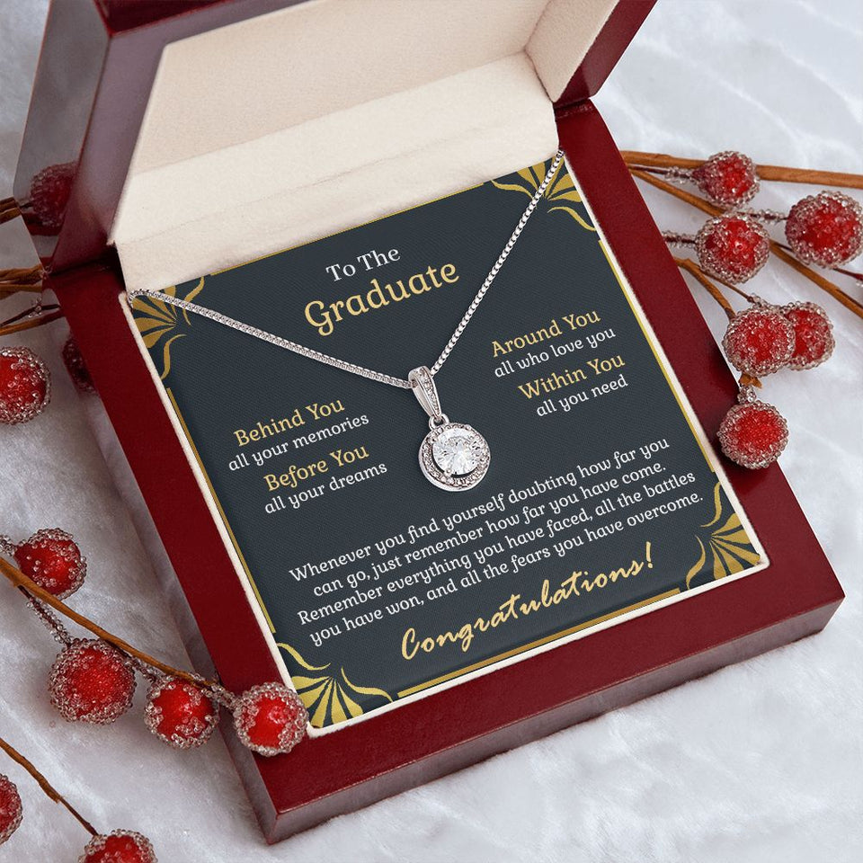 Graduation Gift For Her - Within You All You Need - Eternal Hope Necklace | Gift for New Graduate