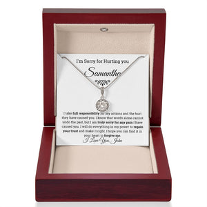 Personalized I'm Sorry Eternal Hope Necklace