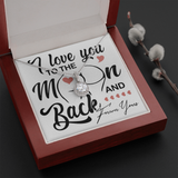 I Love You To The Moon And Back | Eternal Hope Necklace