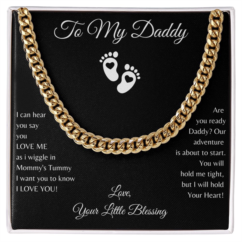 A Cuban Link Chain For My Daddy, Father's Day Gift
