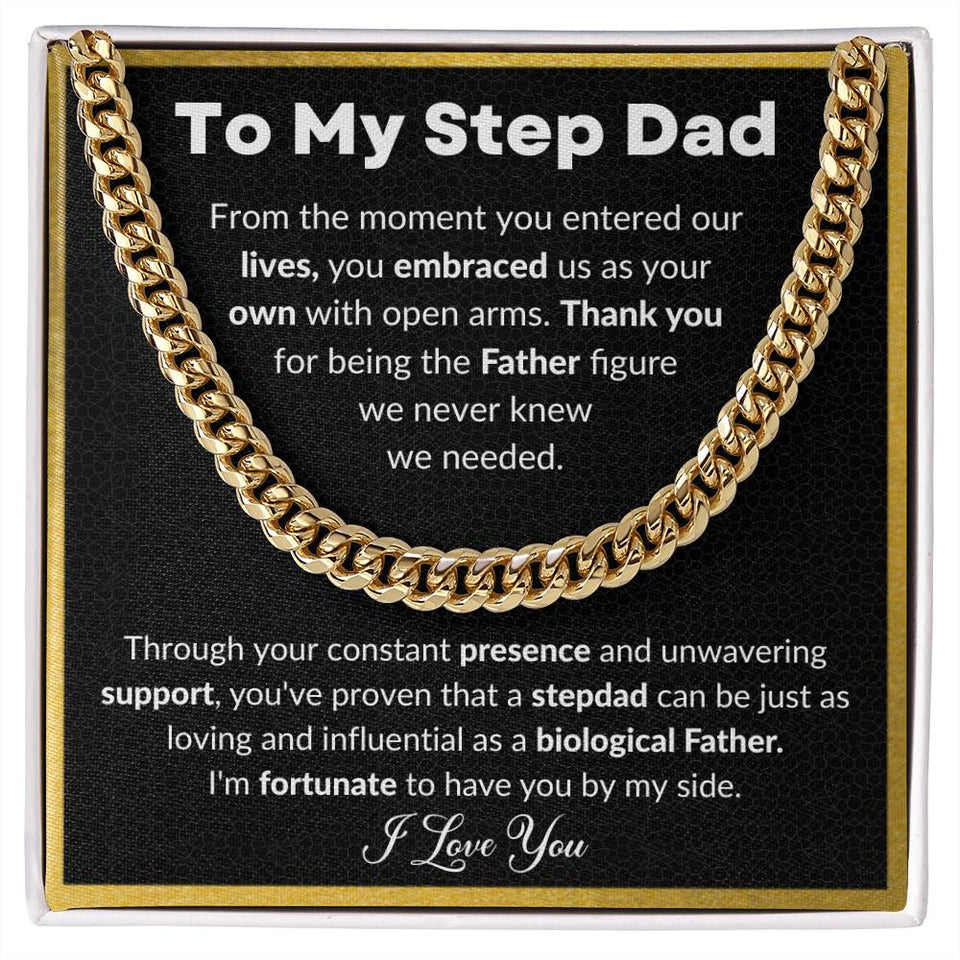 Step Dad Cuban Link Cuban Chain for Men
