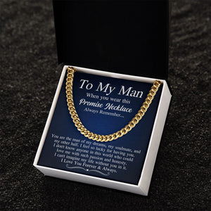 To My Man - The Man Of My Dreams, Cuban Link Chain