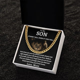 Cuban Link Chain (Stainless Steel) Gift For Son Gift For Mom, necklace For Wife, Gift For Mother's Day