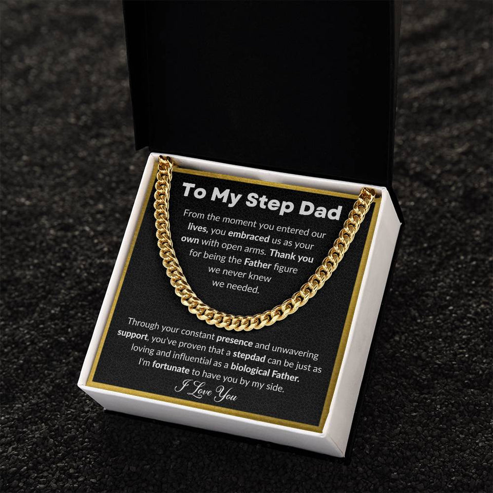 Step Dad Cuban Link Cuban Chain for Men