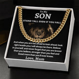 Cuban Link Chain (Stainless Steel) Gift For Son Gift For Mom, necklace For Wife, Gift For Mother's Day