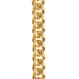 Happy Valentine's Day To The Man I Love Cuban Link Chain Necklace Gift For Mom, necklace For Wife, Gift For Mother's Day