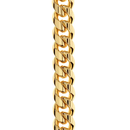 To My Great Grandson - Great Heart Love, Grandpa - Cuban Link Chain Necklace