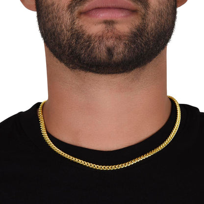 My Dad My Hero | Gift For Dad From Son | Cuban Link Chain