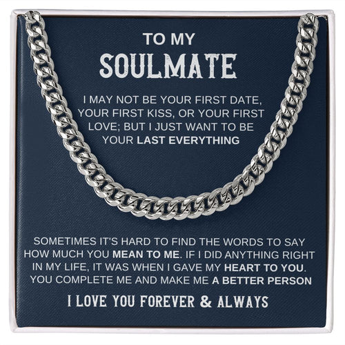 Soulmate Forever: Cuban Link Necklace