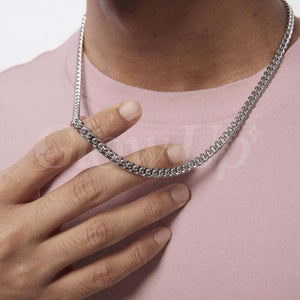 To My Dad - Thank you for all - Cuban Link Chain Gift For Man Husband Gift For Birthday