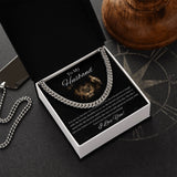 To My Husband - My Favorite Everything - Cuban Link Chain Gift For Mom, necklace For Wife, Gift For Mother's Day