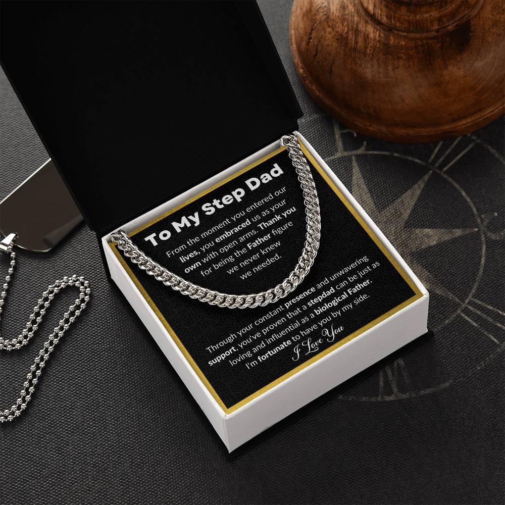 Step Dad Cuban Link Cuban Chain for Men