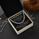 Step Dad Cuban Link Cuban Chain for Men