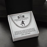 Cuban Link Chain (Stainless Steel) For Son Gift For Mom, necklace For Wife, Gift For Mother's Day