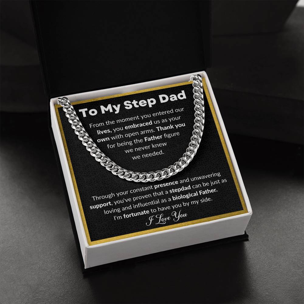 Step Dad Cuban Link Cuban Chain for Men