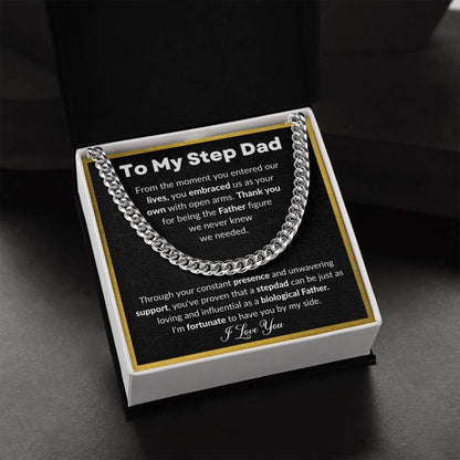 Step Dad Cuban Link Cuban Chain for Men