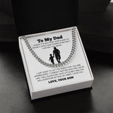 To My Dad From Son | I Know It's Not Easy For A Man | Cuban Link Chain