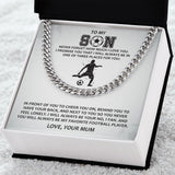 Cuban Link Chain (Stainless Steel) For Son Gift For Mom, necklace For Wife, Gift For Mother's Day