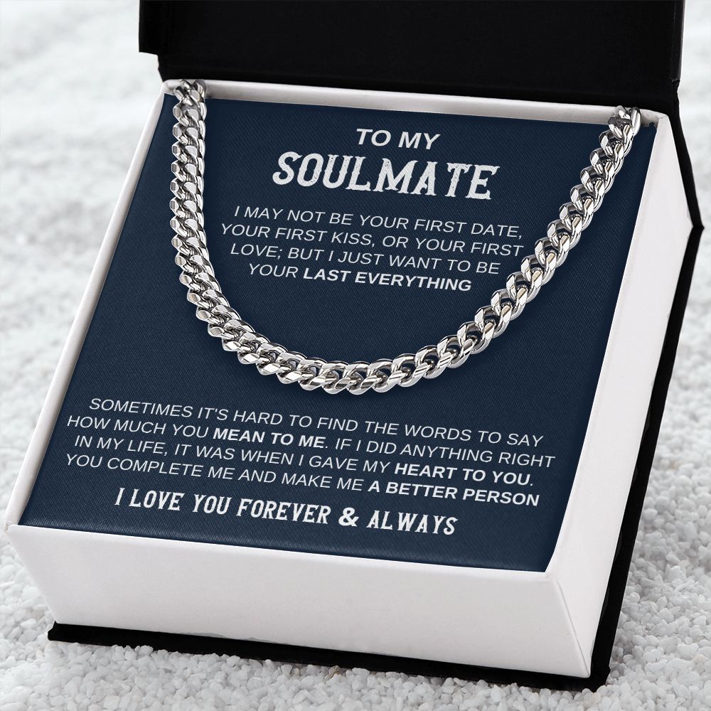 Soulmate Forever: Cuban Link Necklace
