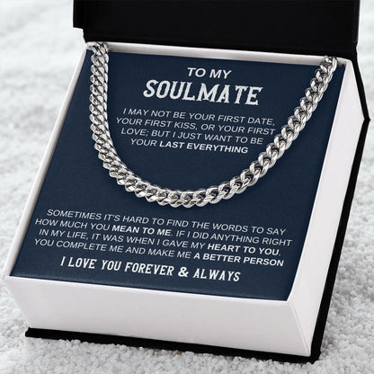 Soulmate Forever: Cuban Link Necklace