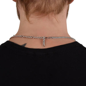 Baby Bump To My Daddy Cuban Link Chain - Love, Kisses & Kicks From Mommy's Tummy, Father's Day Gift, Birthday Gift for Husband