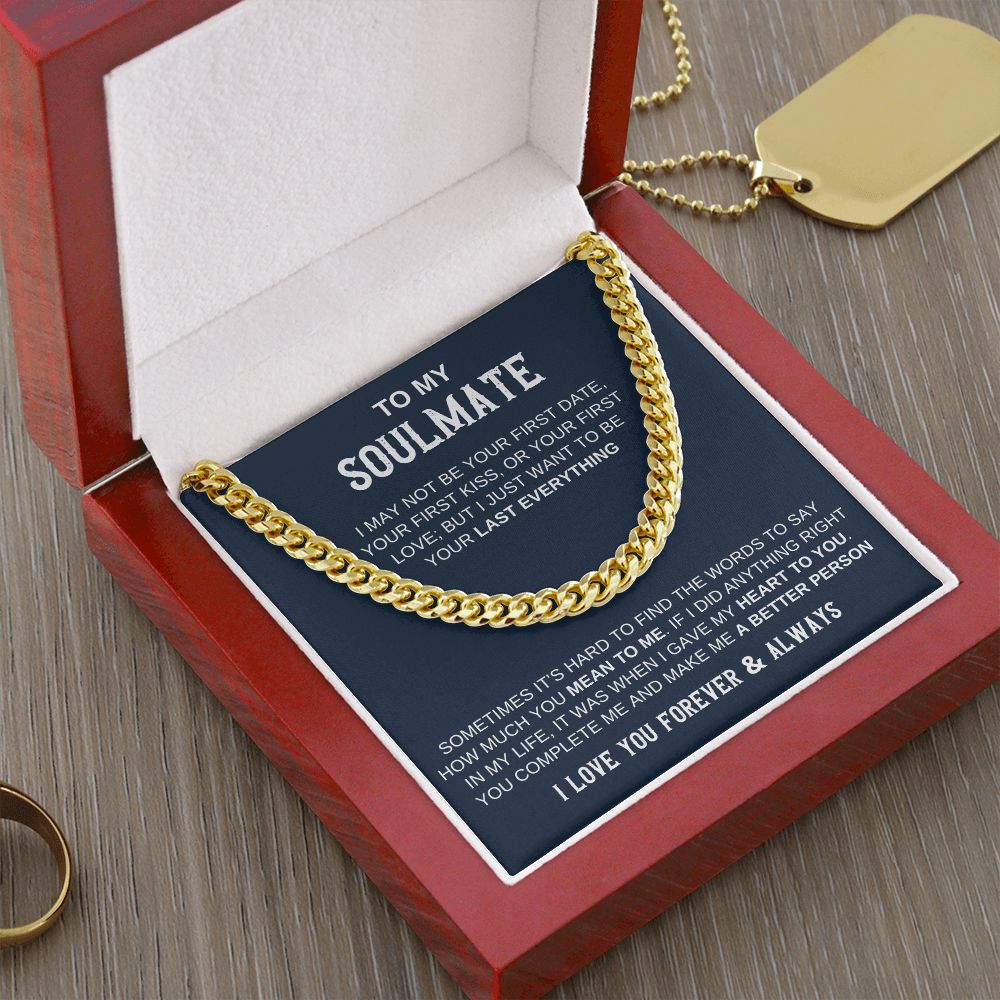 Soulmate Forever: Cuban Link Necklace