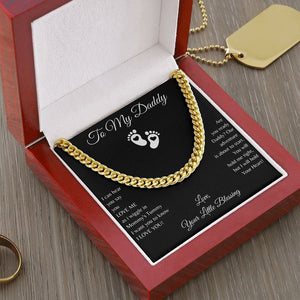 A Cuban Link Chain For My Daddy, Father's Day Gift