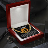 To My Dad My One And Only Cuban Link Chain Necklace for Men