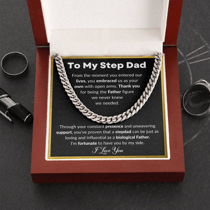 Step Dad Cuban Link Cuban Chain for Men