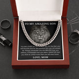 Precious Son - Length Adjustable Cuban Link Chain For Son