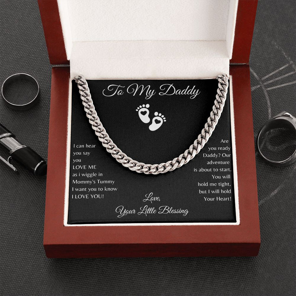 A Cuban Link Chain For My Daddy, Father's Day Gift