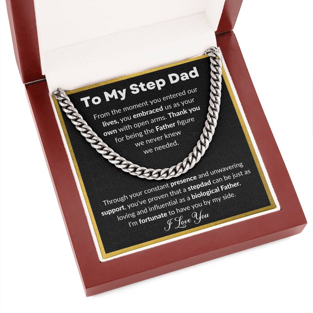 Step Dad Cuban Link Cuban Chain for Men