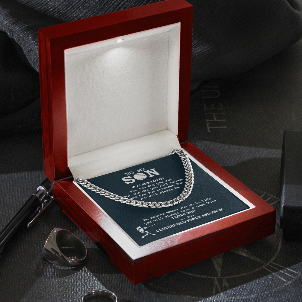 Cuban Link Necklace - My Son Home Base, Cuban Link Chain