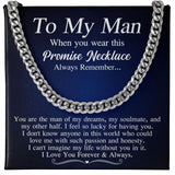 To My Man - The Man Of My Dreams, Cuban Link Chain