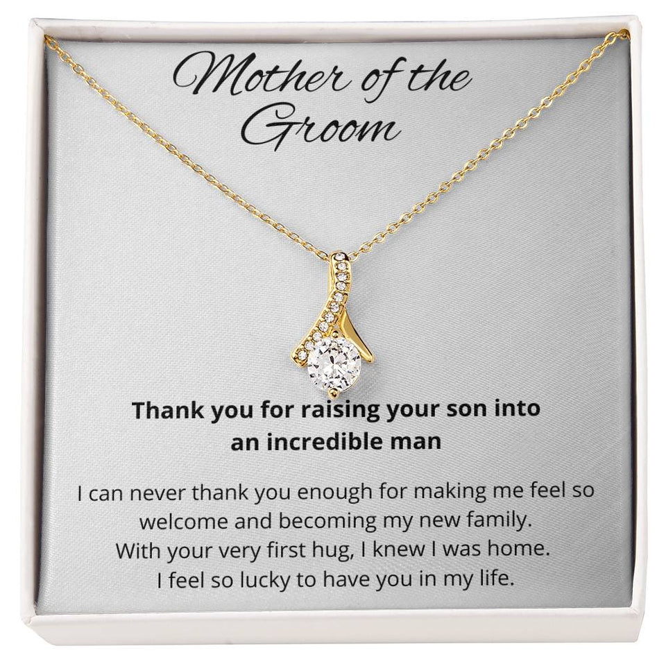 Mother of the Groom From Bride Alluring Beauty Necklace