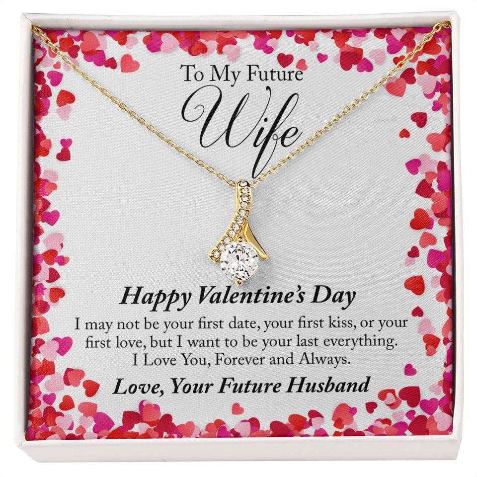 To My Future Wife Valentine's Day Alluring Beauty Necklace