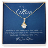 Mom Faith Hope and Love Alluring Beauty Necklace