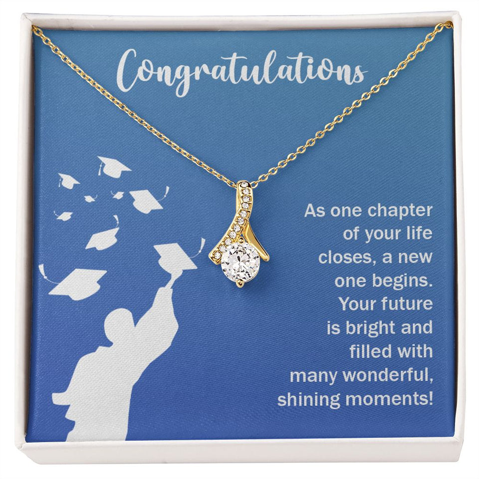 Congratulations Graduate Alluring Beauty Necklace
