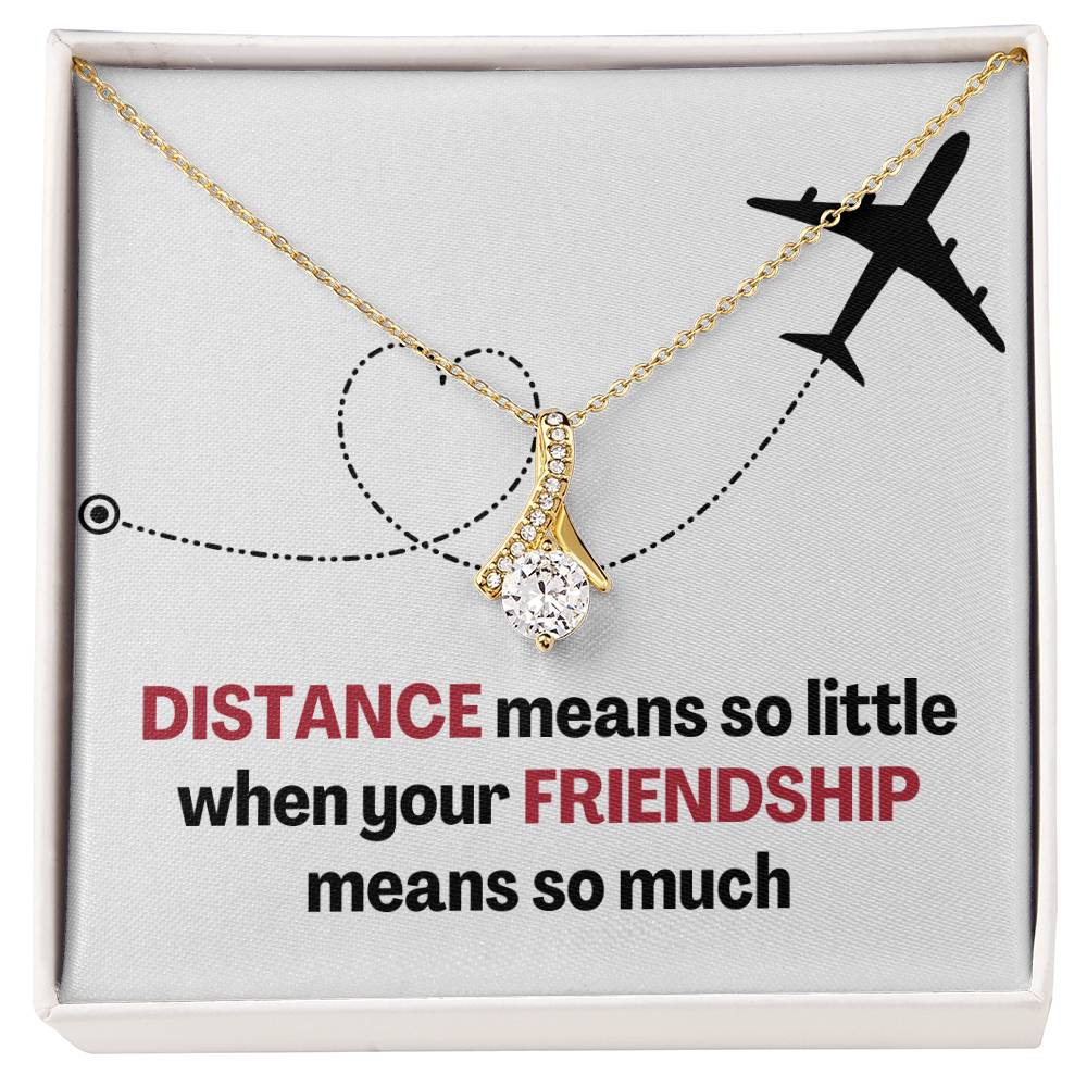 Distance Friendship Alluring Beauty Necklace