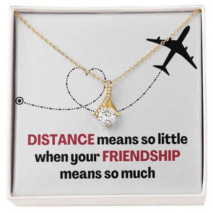 Distance Friendship Alluring Beauty Necklace
