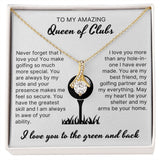 In Awe Of Your Ability - Alluring Necklace For Lady Golfer