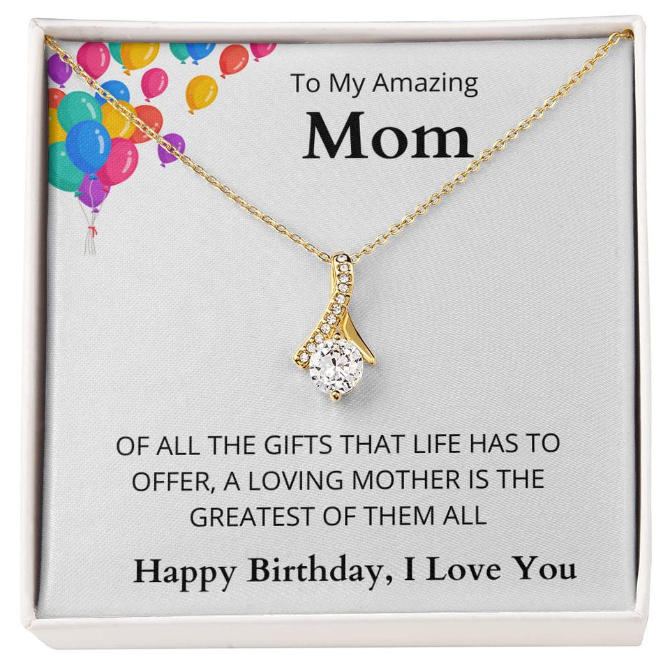 Mom Birthday Alluring Beauty Necklace