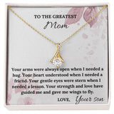 You Gave Me Wings To Fly - Alluring Beauty Necklace For Mom