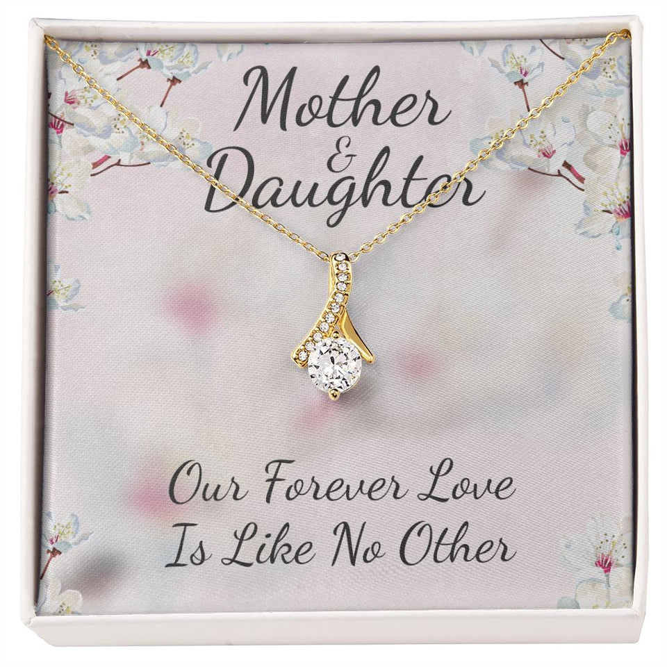 Mother and Daughter Like No Other Alluring Beauty Necklace