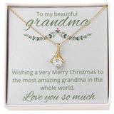 Grandma Christmas Alluring Beauty Necklace