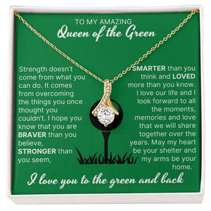 May My Arms Be Your Home - Alluring Beauty Necklace For Lady Golfer